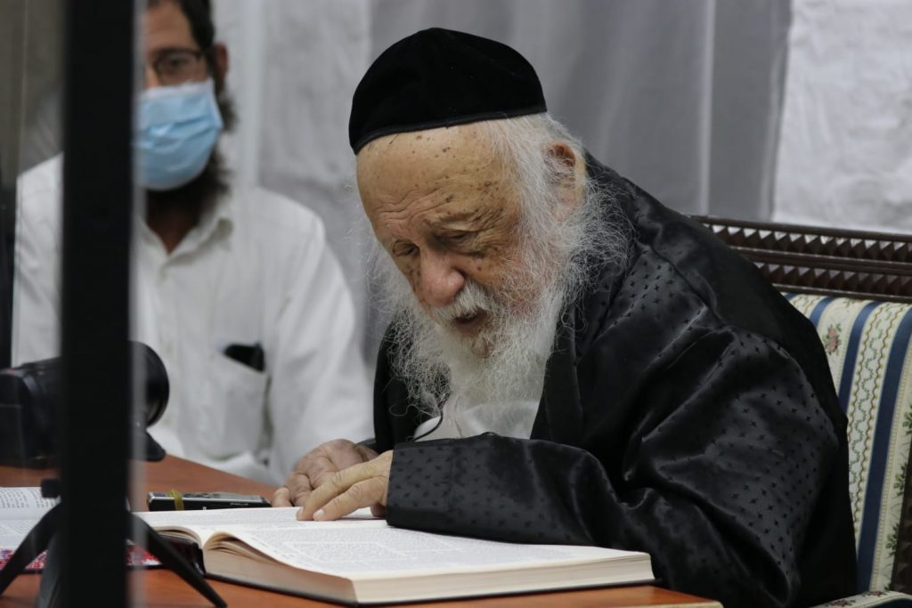 ויחזור לתלמודו: מרן ראש הישיבה בשיעור כללי ראשון אחרי השבעה