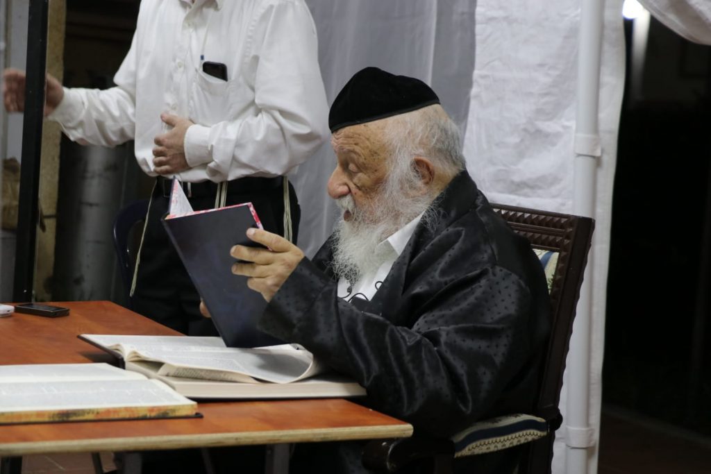 ויחזור לתלמודו: מרן ראש הישיבה בשיעור כללי ראשון אחרי השבעה