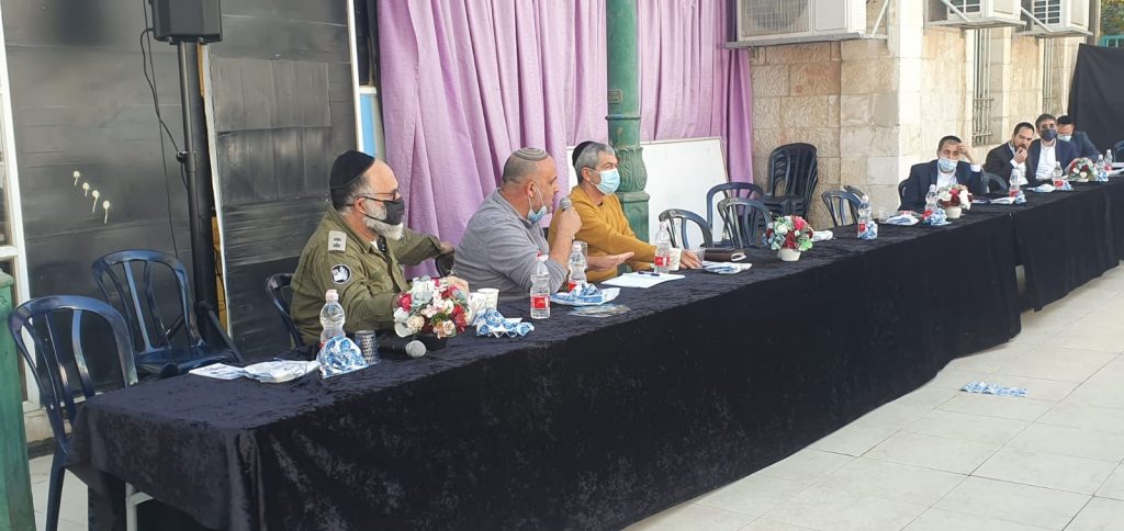 המפגש של חמ"ל סניף 'דגל' בירושלים רבני הקהילות וראשי משרד הבריאות