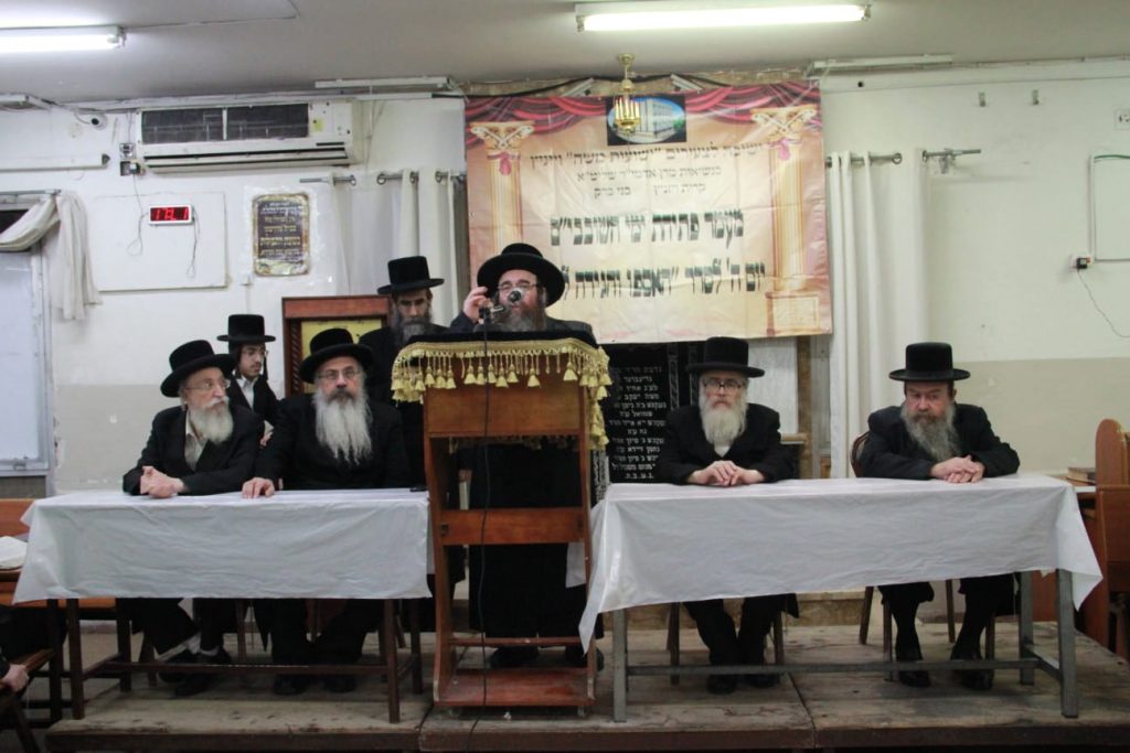 גלריה: האדמו"ר מווערצקי בכינוס בישיבתו לרגל השובבי"ם