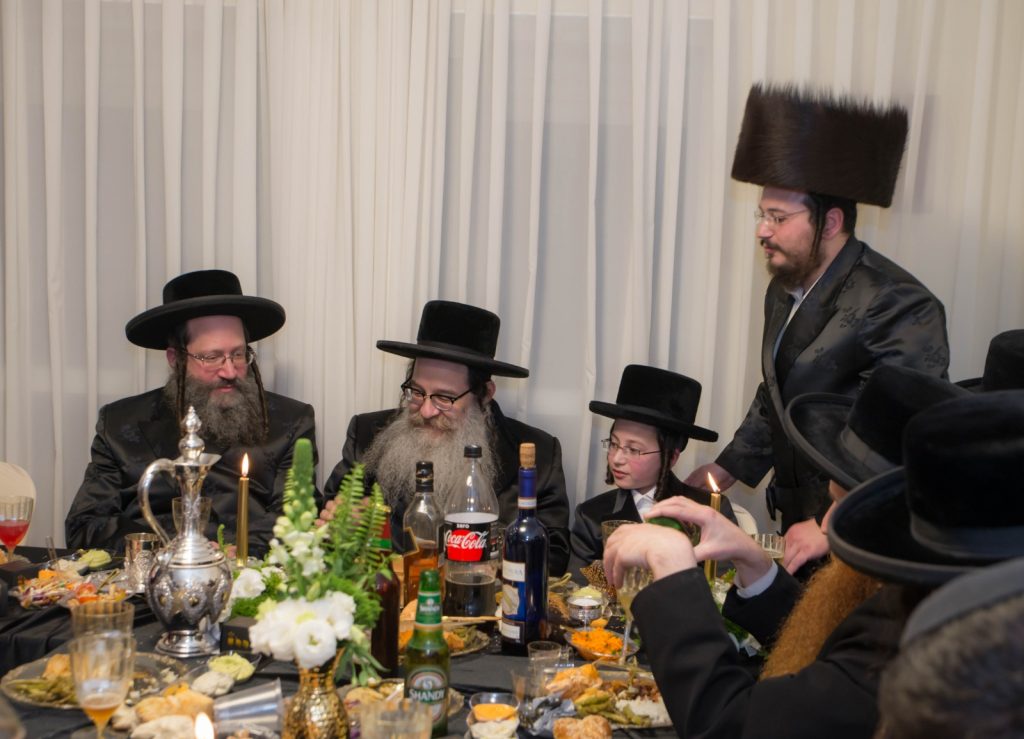 שמחת הבר מצווה בחצר חסידות דעעש קרית יואל