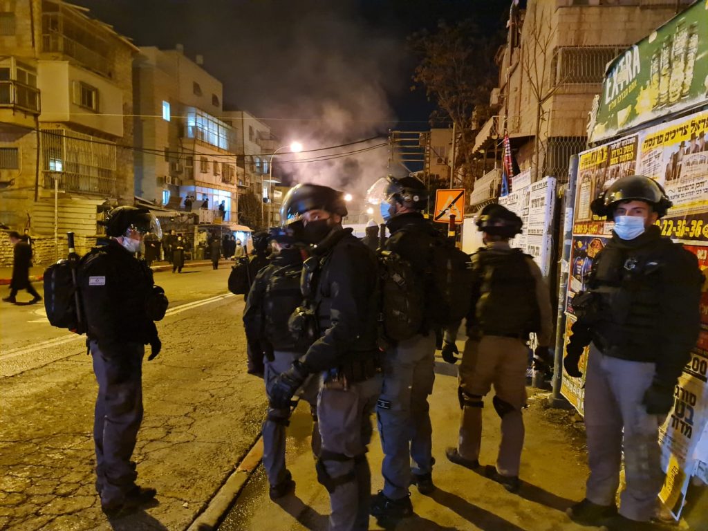 8 עצורים בהפגנה בירושלים נגד פעילות הרכבת • תיעוד