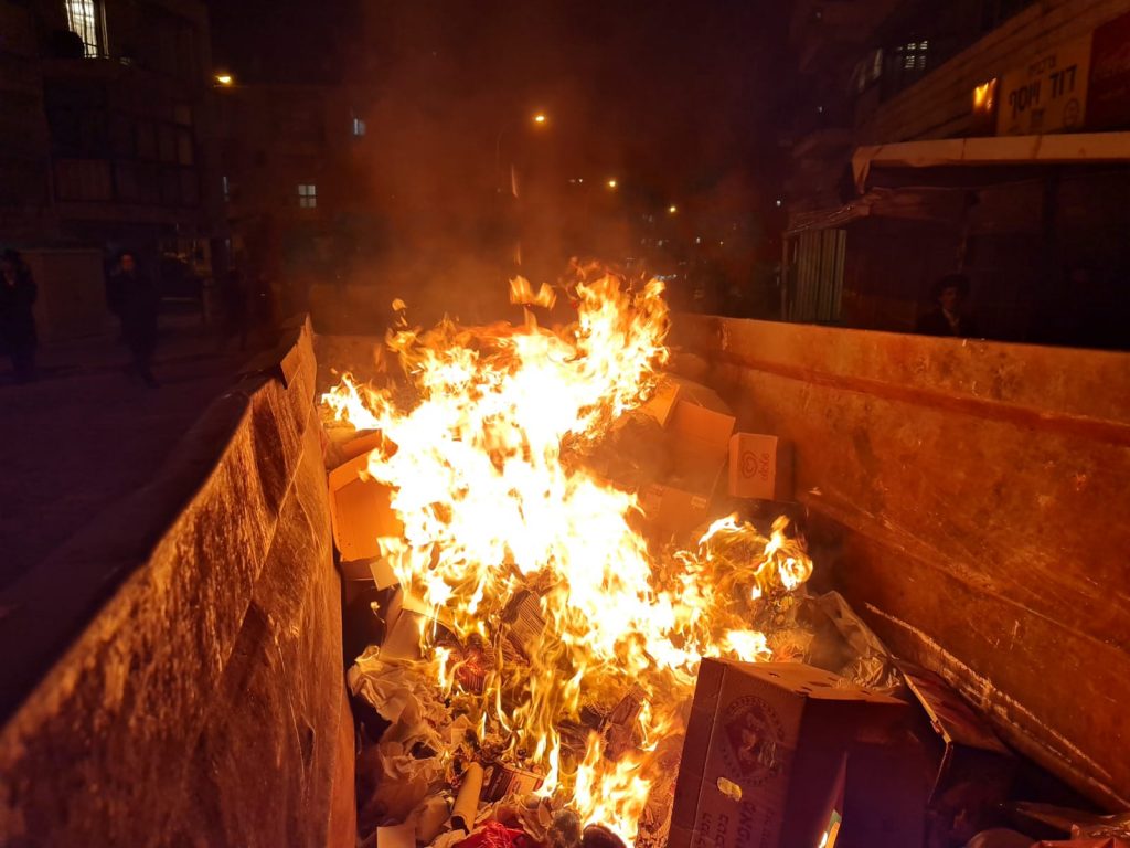 8 עצורים בהפגנה בירושלים נגד פעילות הרכבת • תיעוד