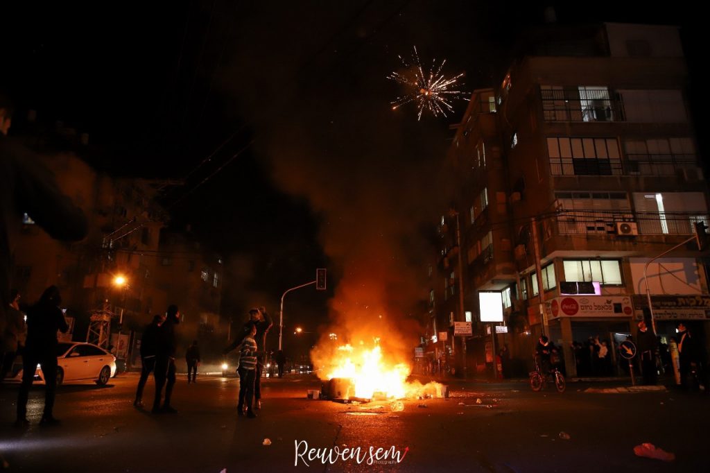 עזה או בני ברק? תיעוד מטורף מההפגנות