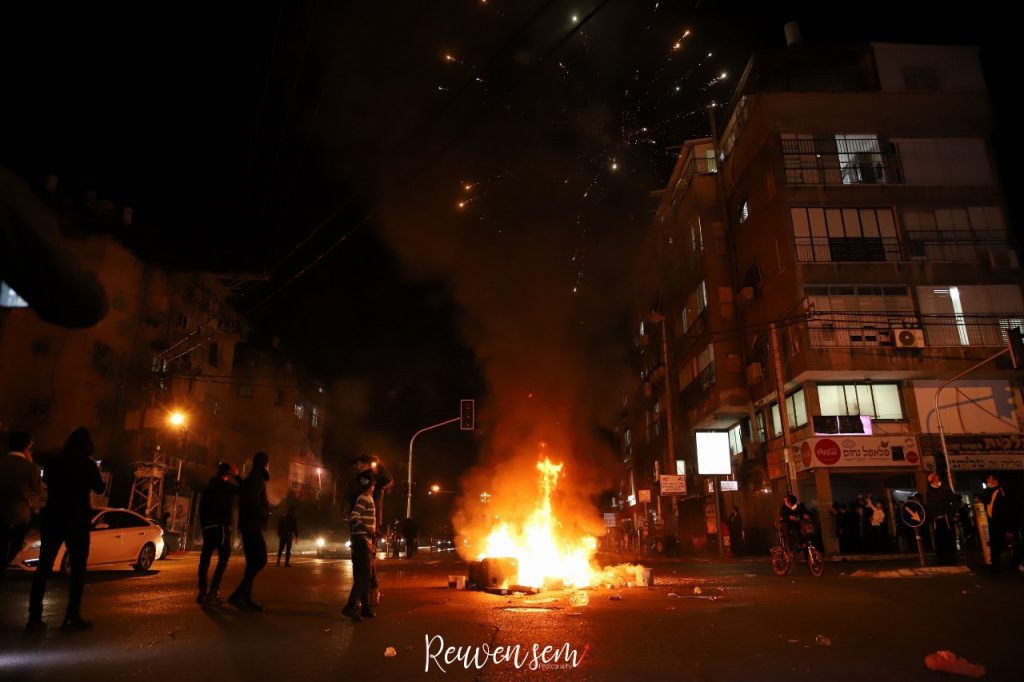 עזה או בני ברק? תיעוד מטורף מההפגנות