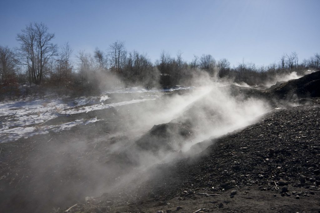 עשן תמידי והכל מתפורר: הכירו את העיירה סנטרליה שבפנסילבניה