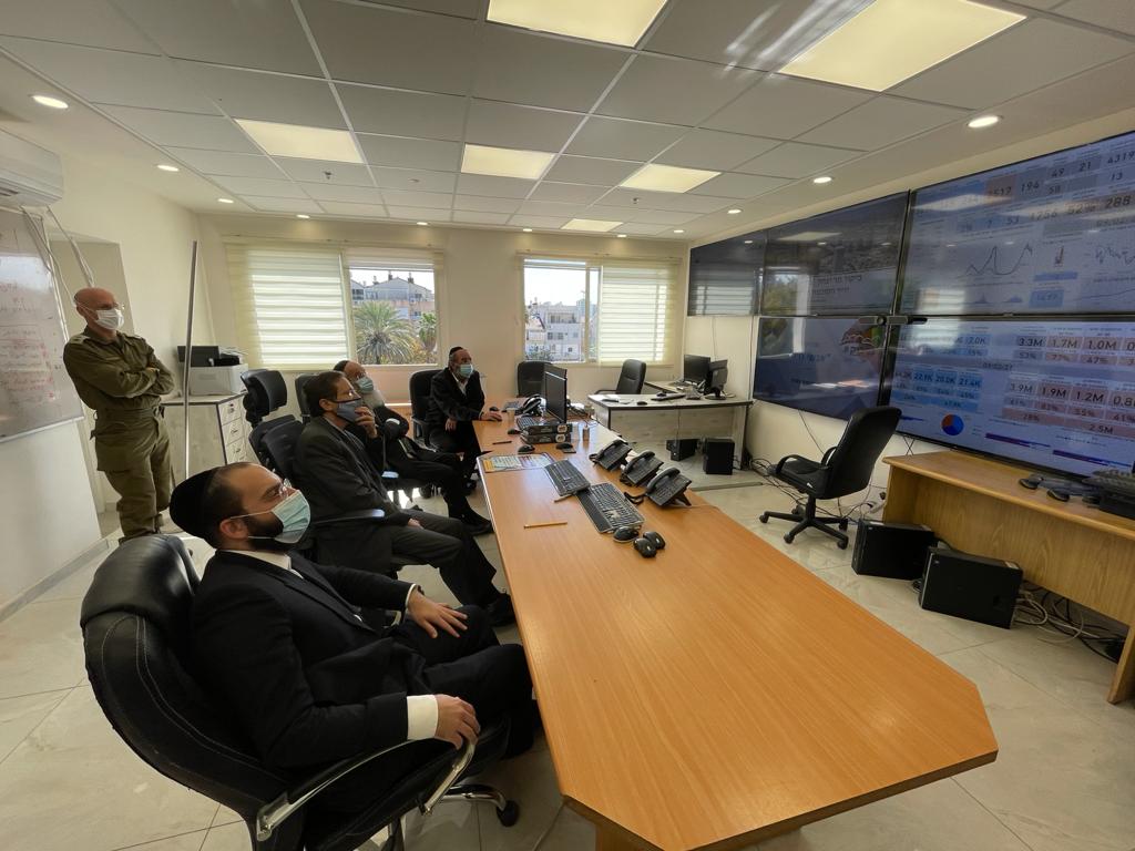 יו"ר הסוכנות היהודית בביקור בעיריית בני ברק