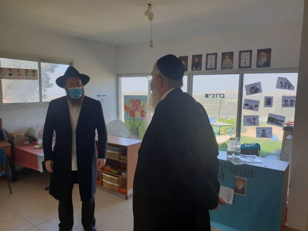 סגה"ש פרוש בסיור ביצהר: "יש שמדברים הרבה, ויש שבונים הרבה"