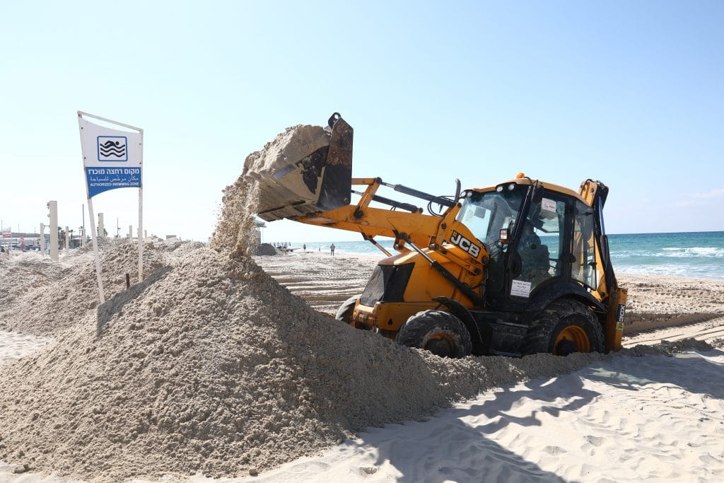 ההיערכות, הסערה, ונזקי הסופה • תמונות מרחבי הארץ