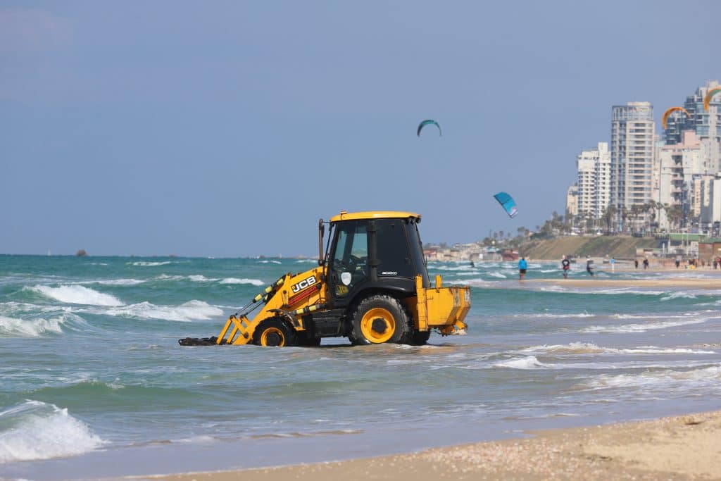 ההיערכות, הסערה, ונזקי הסופה • תמונות מרחבי הארץ