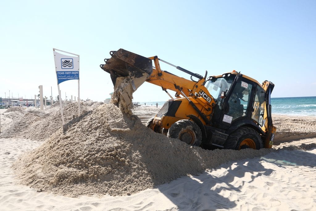 ההיערכות, הסערה, ונזקי הסופה • תמונות מרחבי הארץ