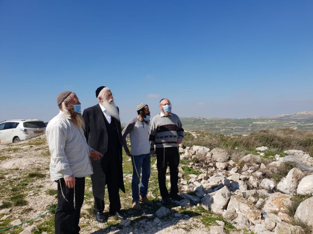 סגה"ש פרוש בסיור ביצהר: "יש שמדברים הרבה, ויש שבונים הרבה"