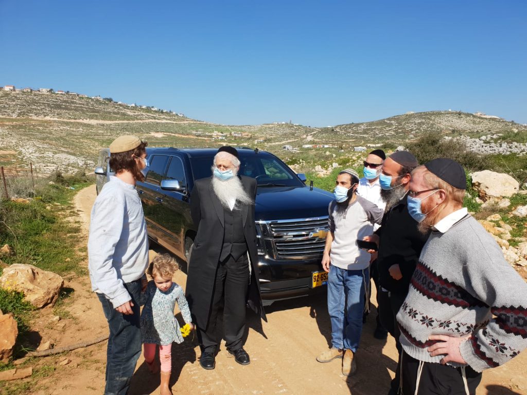 סגה"ש פרוש בסיור ביצהר: "יש שמדברים הרבה, ויש שבונים הרבה"