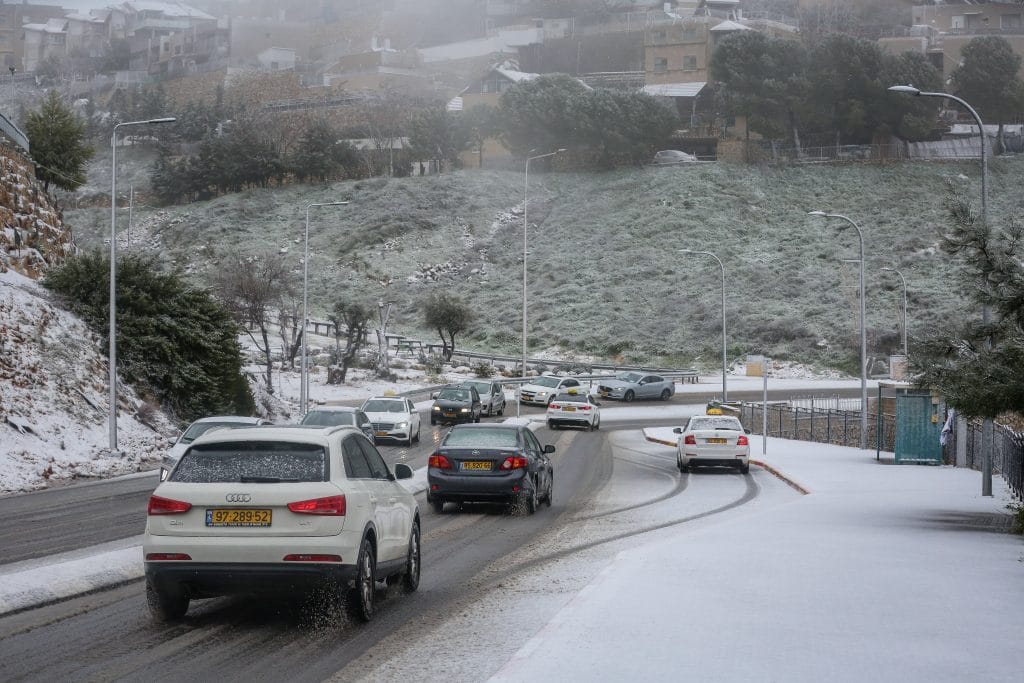 ההיערכות, הסערה, ונזקי הסופה • תמונות מרחבי הארץ