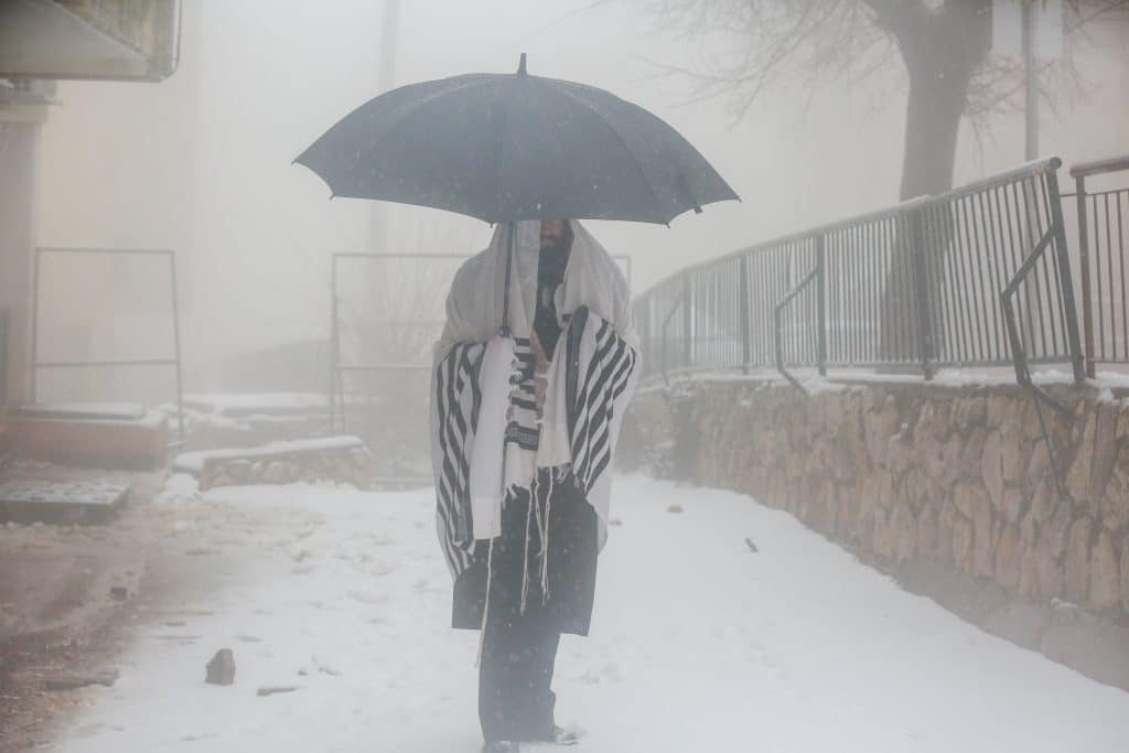 הצפון כבר מושלג, בירושלים עדיין ממתינים לסערה הלבנה - תחזית מזג האוויר