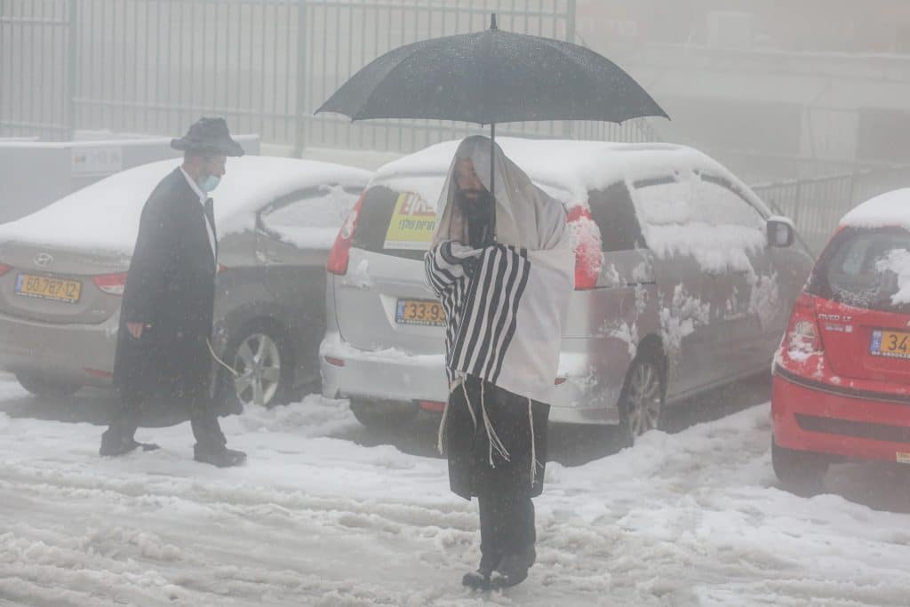 ההיערכות, הסערה, ונזקי הסופה • תמונות מרחבי הארץ