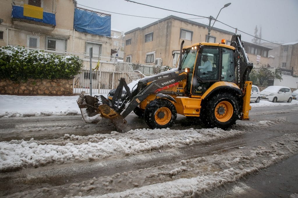 ההיערכות, הסערה, ונזקי הסופה • תמונות מרחבי הארץ