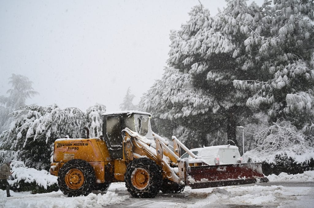ההיערכות, הסערה, ונזקי הסופה • תמונות מרחבי הארץ