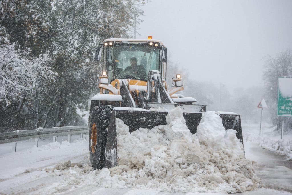 ההיערכות, הסערה, ונזקי הסופה • תמונות מרחבי הארץ