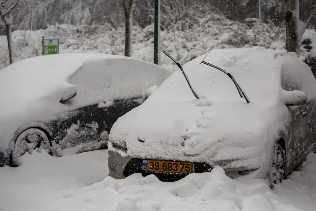 ההיערכות, הסערה, ונזקי הסופה • תמונות מרחבי הארץ