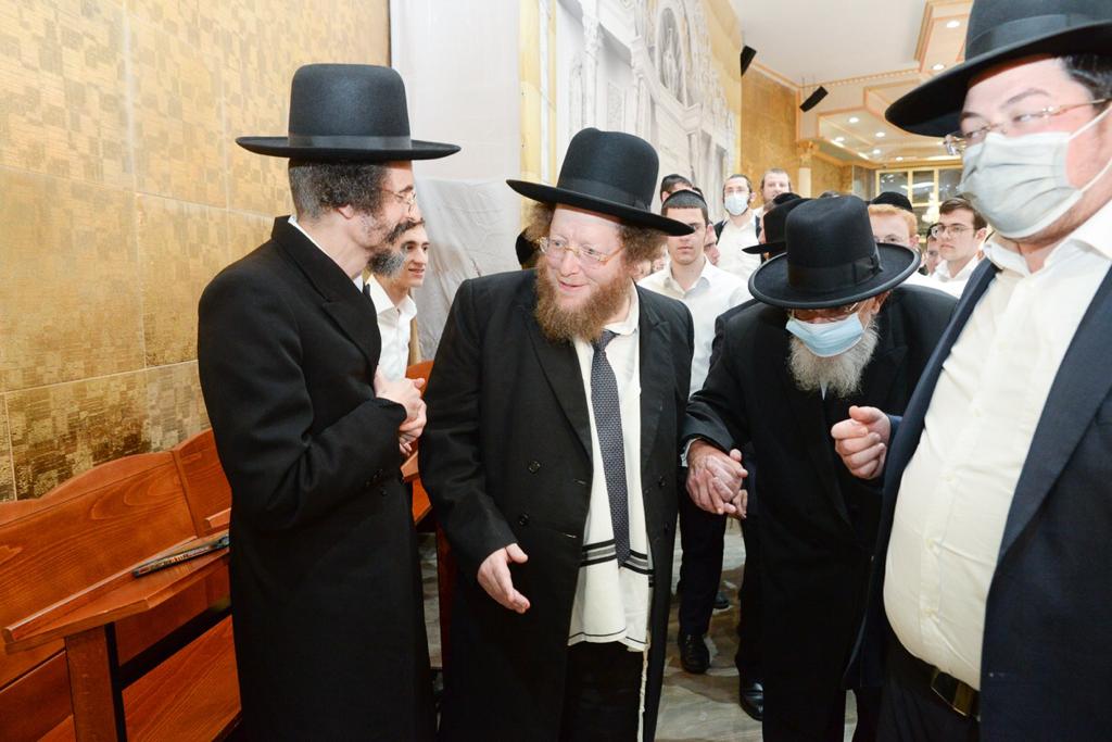 גלריה: ההספד במלאות השבעה להגרמ"ד סולובייצ'יק בהיכל ישיבת עטרת שלמה