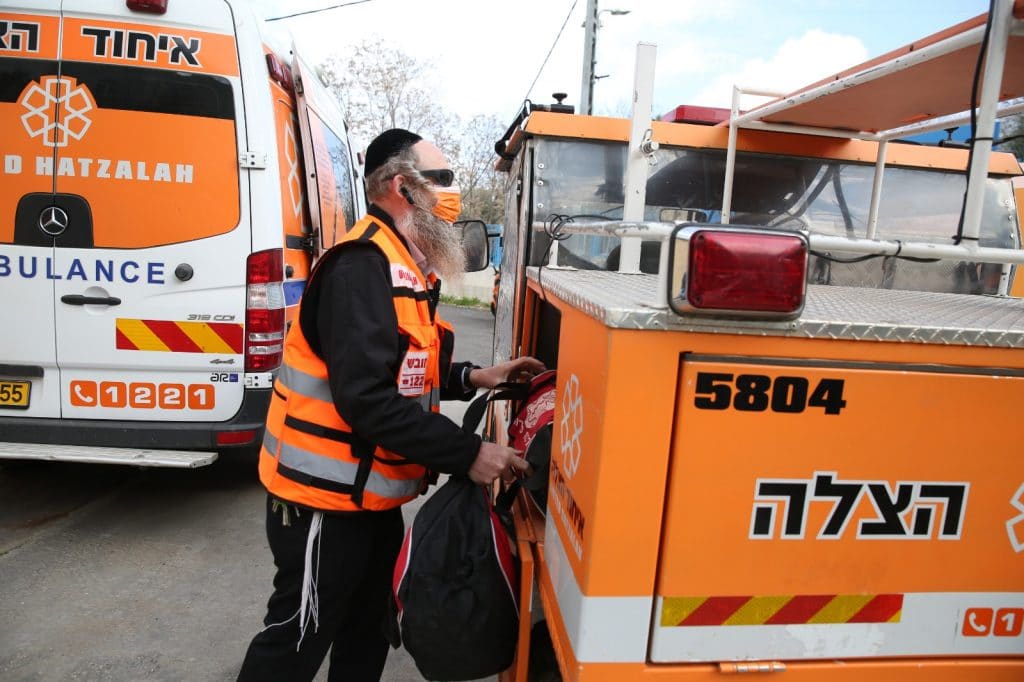 גלריה: כוחות החילוץ וההצלה בצפת מתכוננים לשלג המתוכנן