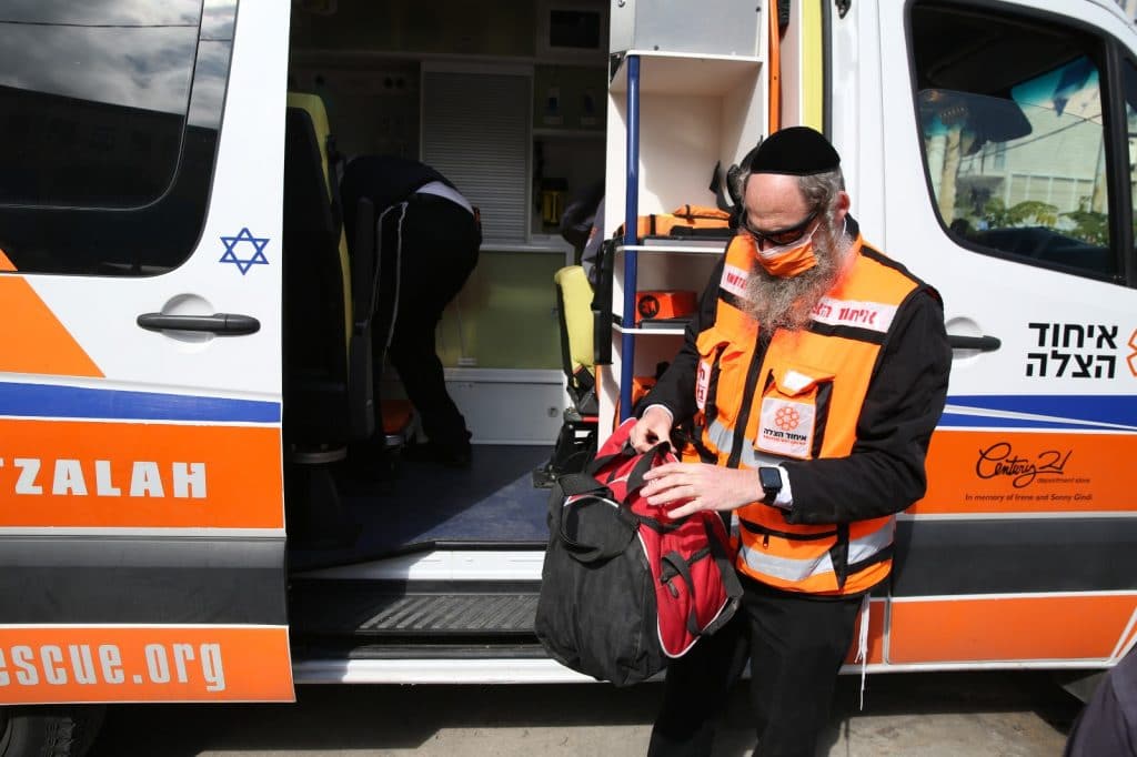 גלריה: כוחות החילוץ וההצלה בצפת מתכוננים לשלג המתוכנן