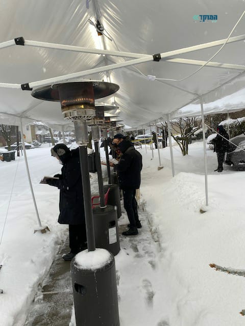 תיעוד: השלג הכבד והסערה בפלטבוש
