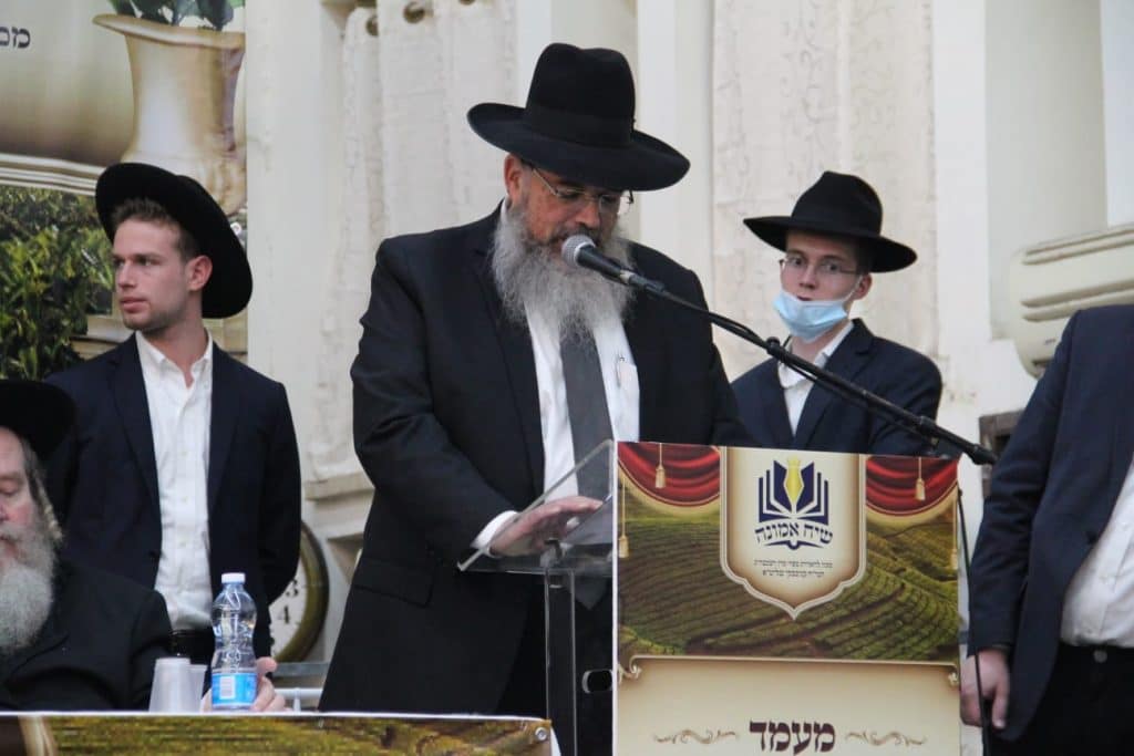 הכינוס הגדול בלדרמן: סיום המחזור הראשון של שתי הלכות ביום