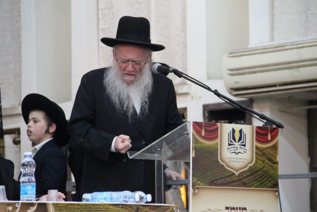 הכינוס הגדול בלדרמן: סיום המחזור הראשון של שתי הלכות ביום