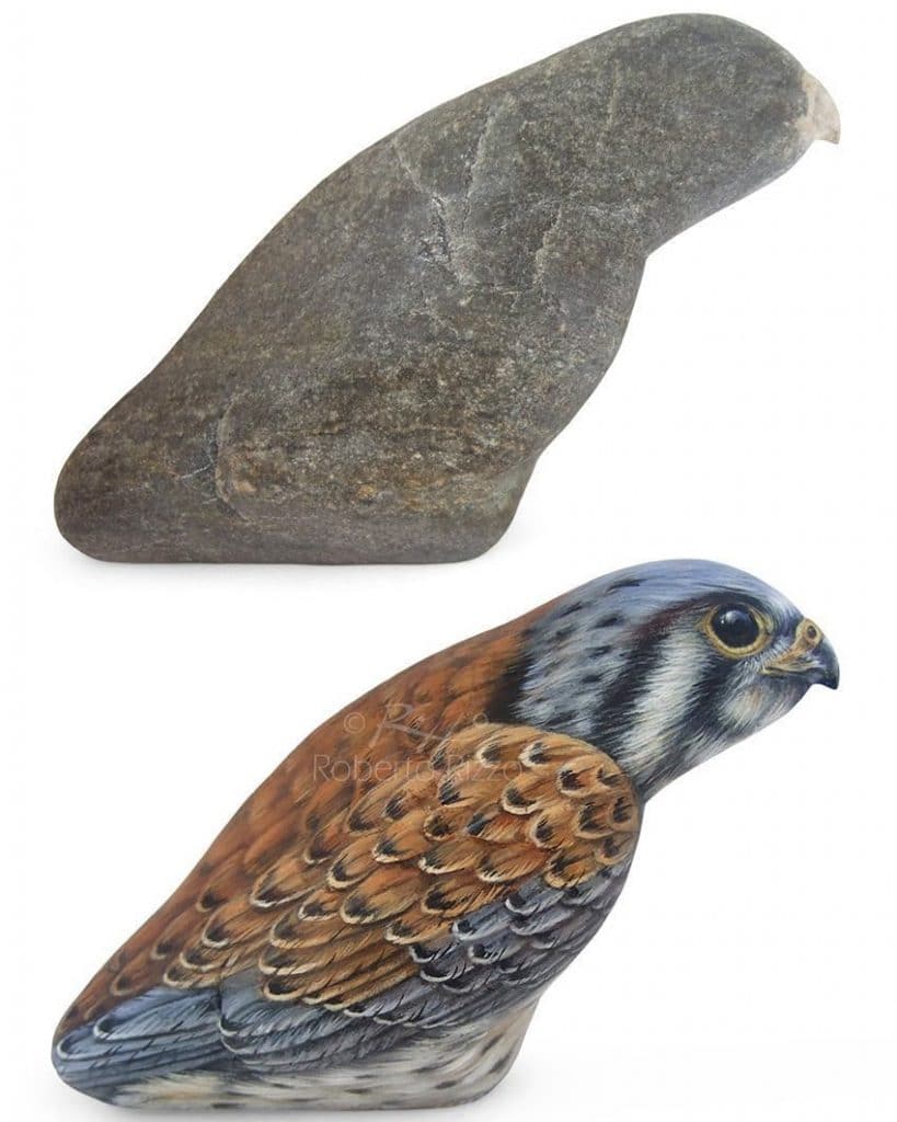 אומנות האבן המצוירת: יצירות מדהימות של האמן האיטלקי