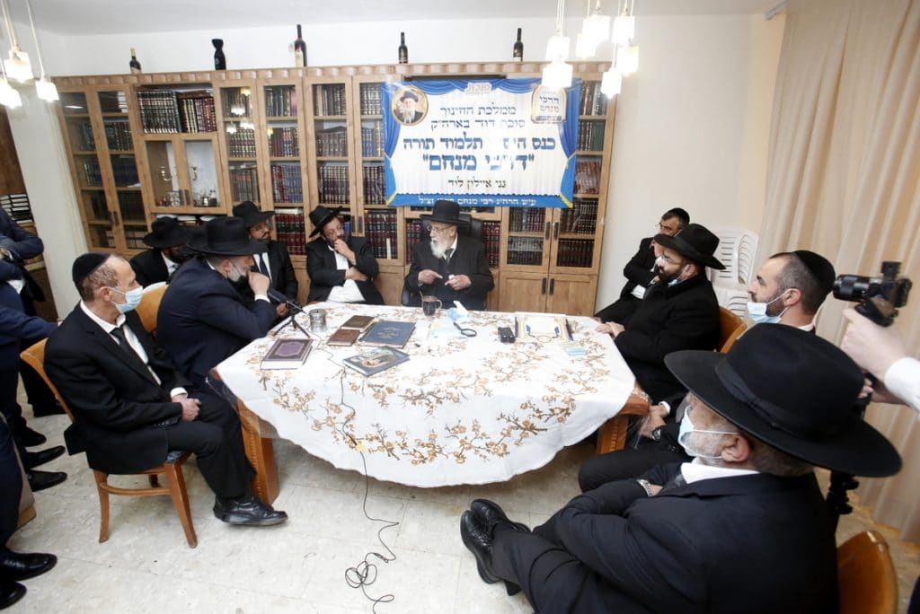 בבית ראש הישיבה: כנס יסוד מרגש להקמת תלמוד תורה בשכונה החדשה • גלריה