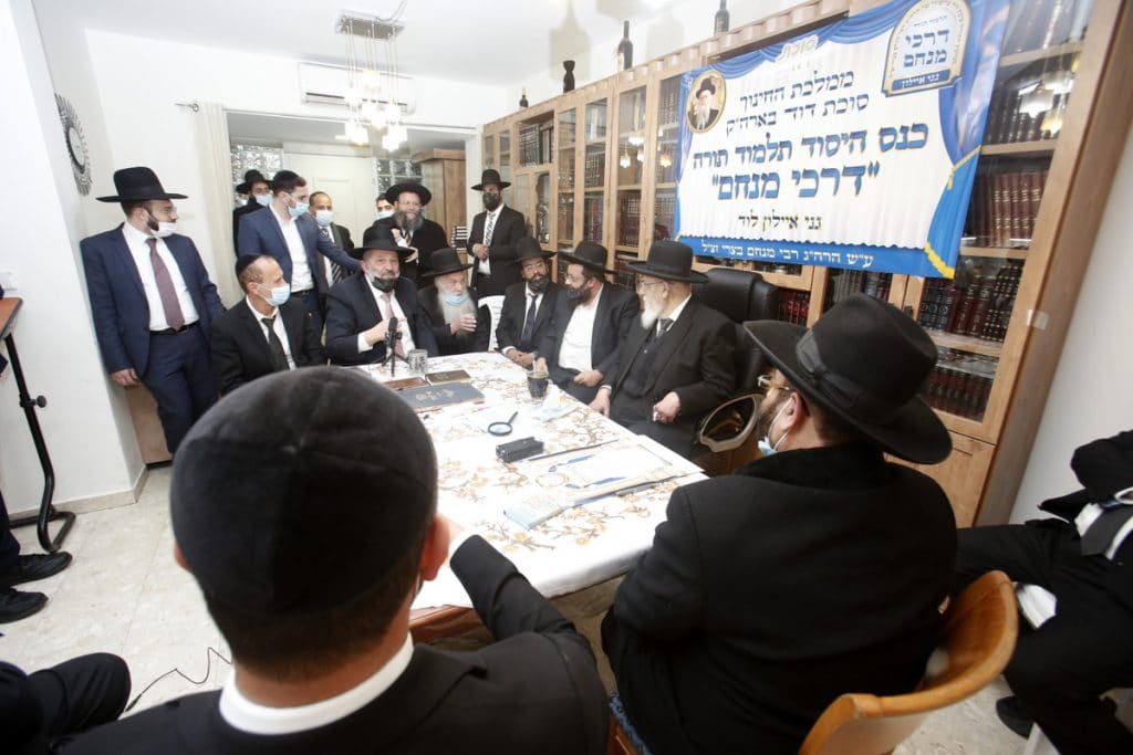 בבית ראש הישיבה: כנס יסוד מרגש להקמת תלמוד תורה בשכונה החדשה • גלריה