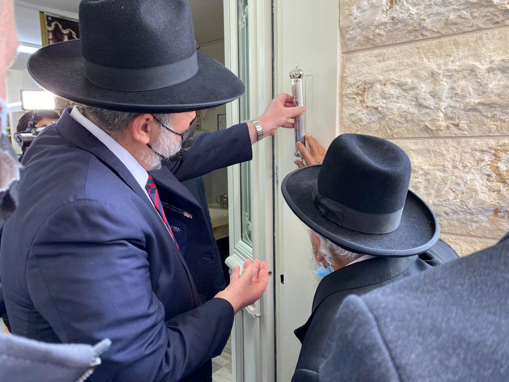 תיעוד: הגר"ש בעדני והשר דרעי בחנוכת 'היכל מרן'