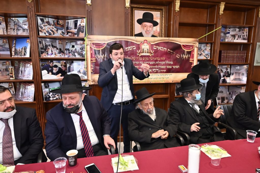 תיעוד: הגר"ש בעדני והשר דרעי בחנוכת 'היכל מרן'