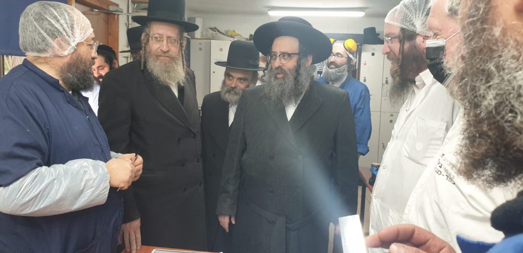 לקראת פסח: רבני קהילת סאטמר בני ברק יצאו לשחוט