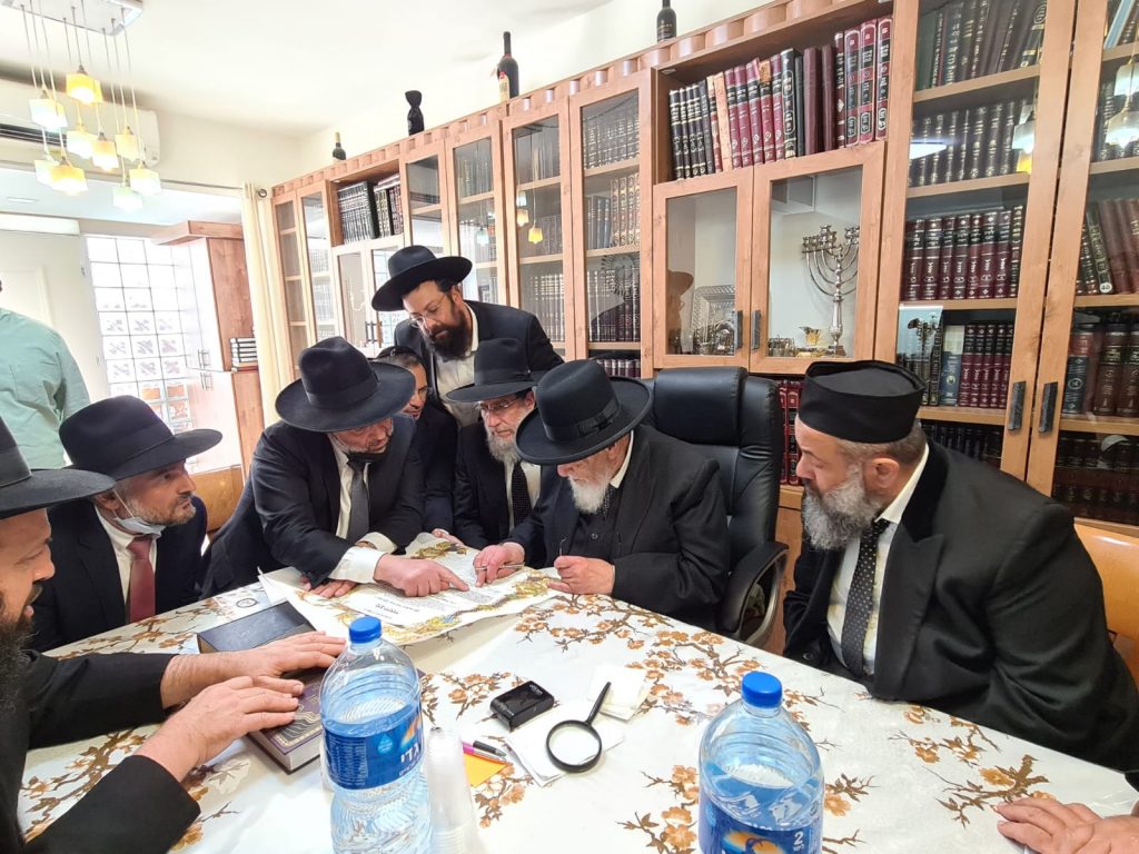 רבני הקהילות הגאורגיות במפגש ייחודי אצל מרן נשיא המועצת