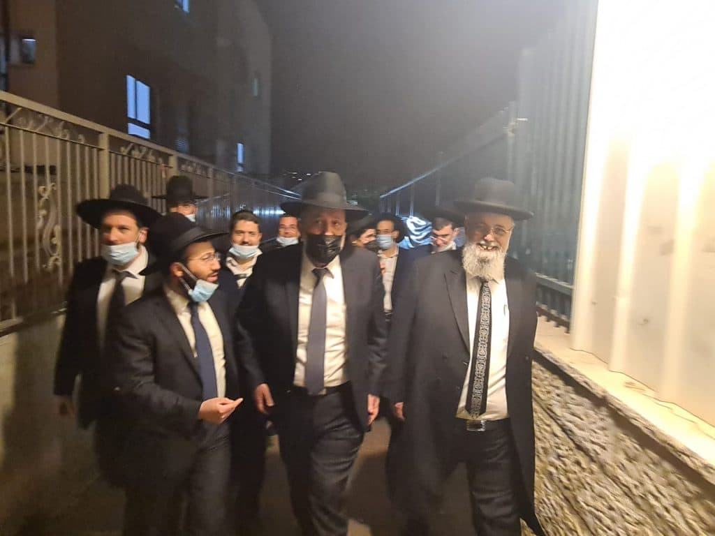 יו"ר ש"ס בהכנסת ס"ת וכנס במודיעין עילית