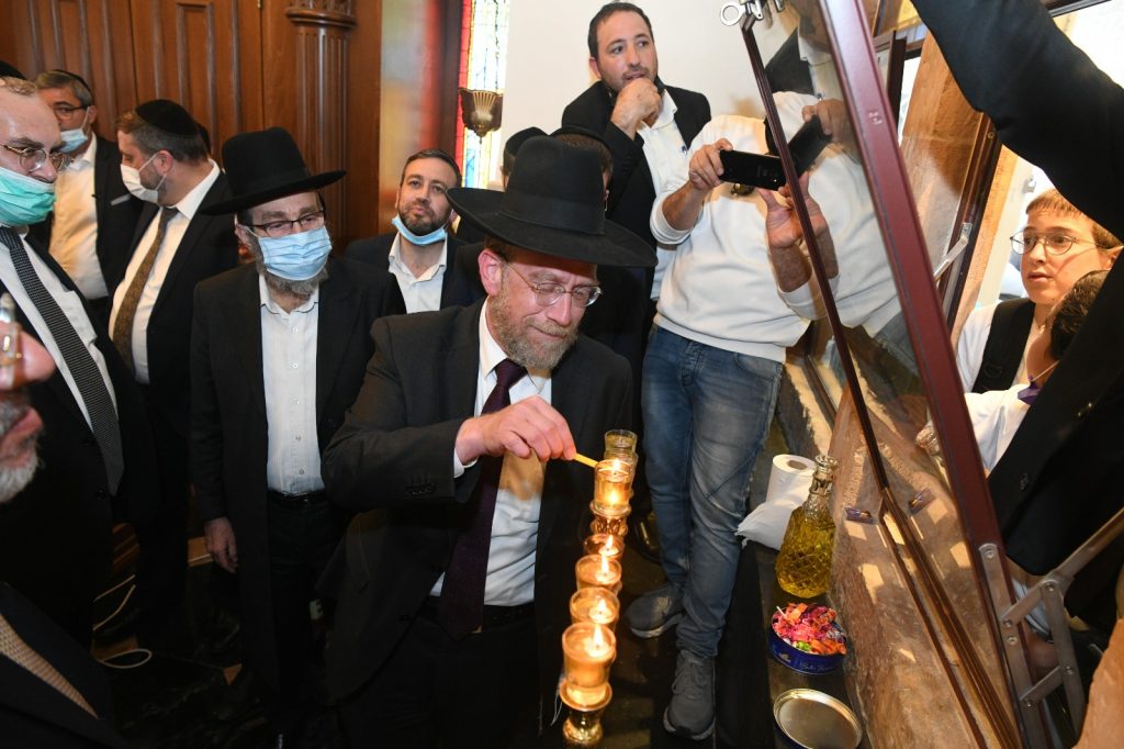 צפו: חברי הכנסת של 'דגל' אצל הגר"ד קוק