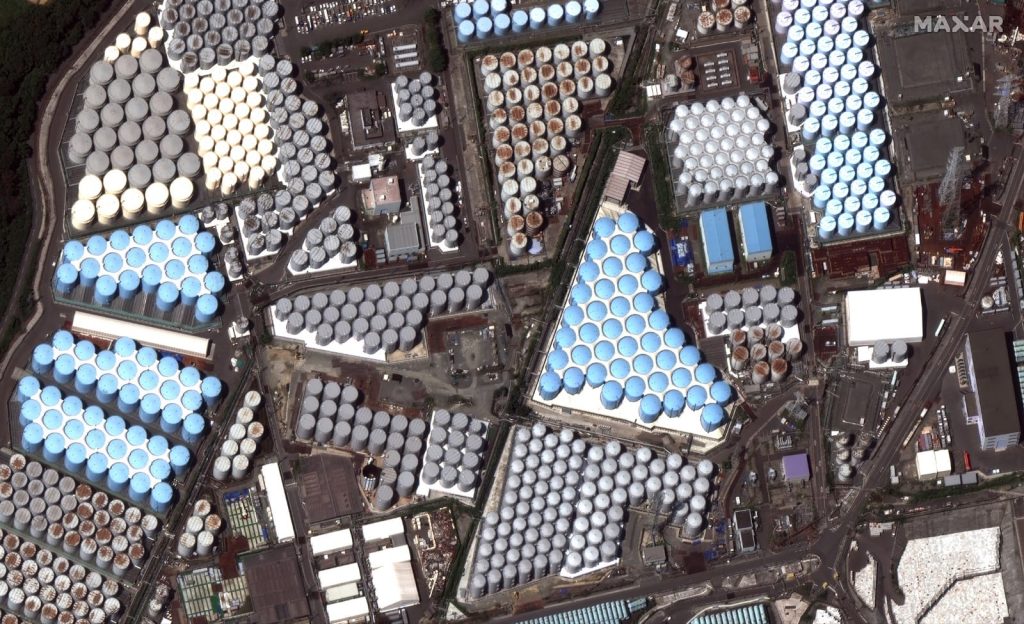 10 שנים אחרי: נחשפו תמונות הלווין בזמן אמת של כורי האטום בפוקושימה