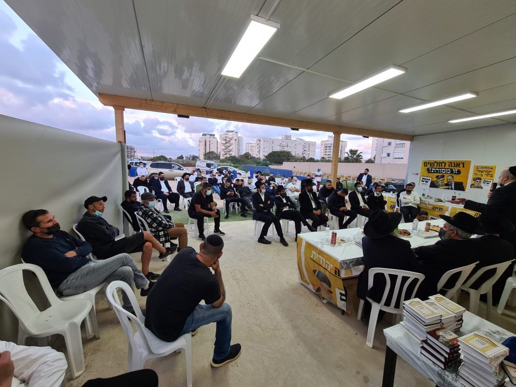 השר אריה דרעי בסיור בעיר רמלה ובשכונה החדשה ע"ש הגר"ע יוסף זצ"ל