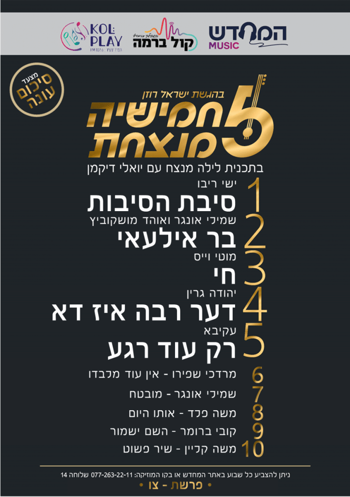 חמישיה מנצחת מצעד סיכום עונה // המספרים נחשפים - צפו: