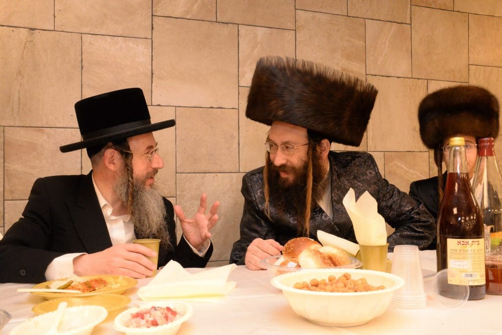 גלריה: שמחת הבר מצווה לבן האדמו"ר מספינקא גני גד