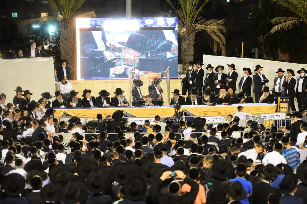 כִּי-גָדוֹל בְּקִרְבֵּךְ: מרן ראש הישיבה הגיע למודיעין עילית