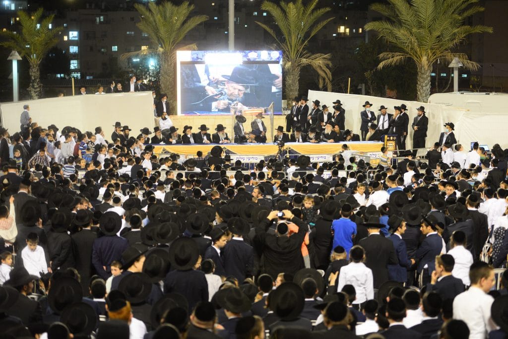 כִּי-גָדוֹל בְּקִרְבֵּךְ: מרן ראש הישיבה הגיע למודיעין עילית