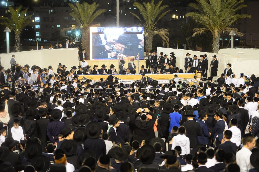 כִּי-גָדוֹל בְּקִרְבֵּךְ: מרן ראש הישיבה הגיע למודיעין עילית