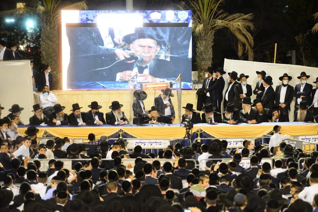 כִּי-גָדוֹל בְּקִרְבֵּךְ: מרן ראש הישיבה הגיע למודיעין עילית