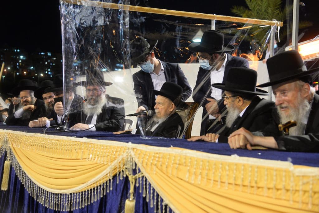 כִּי-גָדוֹל בְּקִרְבֵּךְ: מרן ראש הישיבה הגיע למודיעין עילית