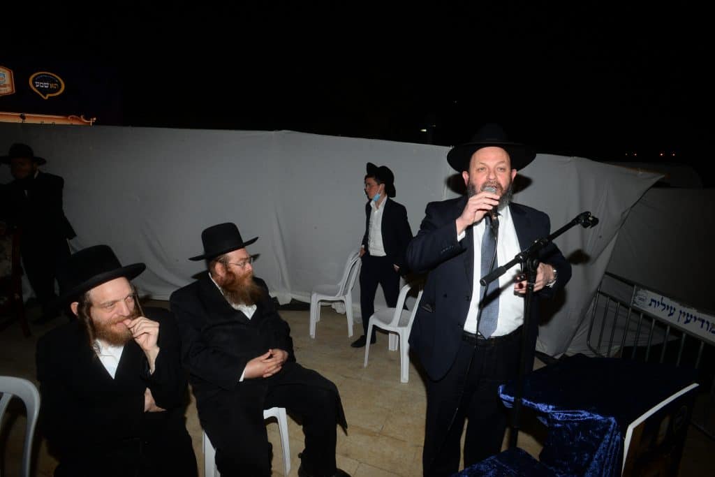 כִּי-גָדוֹל בְּקִרְבֵּךְ: מרן ראש הישיבה הגיע למודיעין עילית