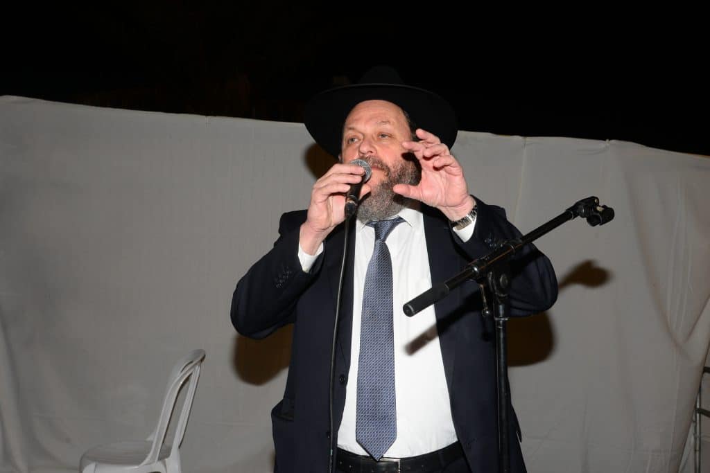 כִּי-גָדוֹל בְּקִרְבֵּךְ: מרן ראש הישיבה הגיע למודיעין עילית